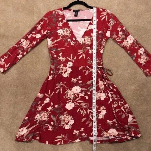 Rue 21 Red Dress, Size Medium - Picture 5 of 5